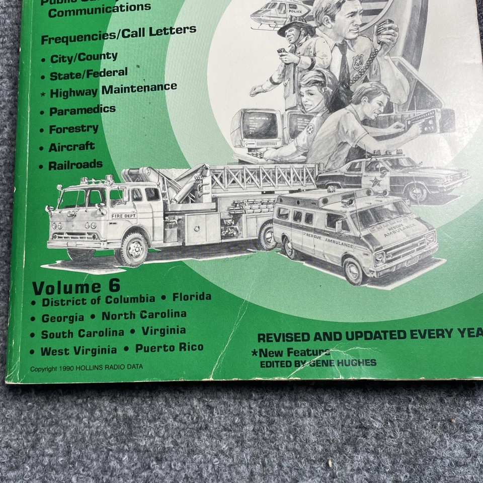 Radio Shack Police Call Radio Guide 1991 Edition Volume 6 Fire Emergency Service - Image 2 of 4