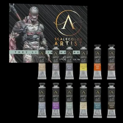 Paint Ser Artist Scalecolor THEY LIVE IN THE GREY | englisch | SCALE75 PAINTS