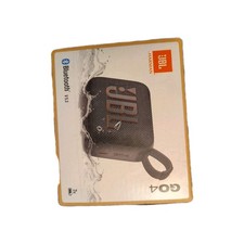 JBL Go 4 Portable Bluetooth Speaker - Black - Brand New