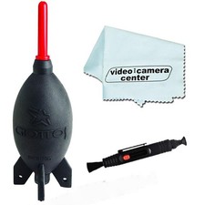 Giottos AA1900 Large Rocket Blaster Air Duster  MicroFiber  Lens Optic Pen