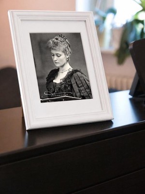 Repro-Autogramm - Alexandra Romanova - Letzte Zarin - Gerahmt