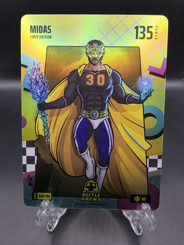 2025 Bo Jackson Battle Arena Update 80's Rad Battlefoil MIDAS RAD-394 CURRY SP