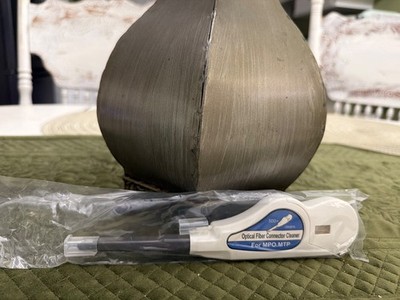 Fiber Optic Cleaner for MPO/MTP Connectors, over 500 Cleans, Fiber Endface & Op