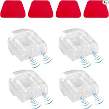 4PCS Deer Whistles for Car, Automotive Save a Deer Whistles to White, 4 PCS