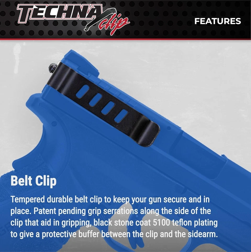 Techna Clip Concealment Carry Clip RH for Springfield XDM / XD Mod 2 XDMBR - Image 3 of 4