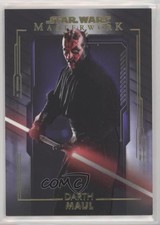 2020 Topps Star Wars Masterwork Purple 5/50 Darth Maul #67 07oj