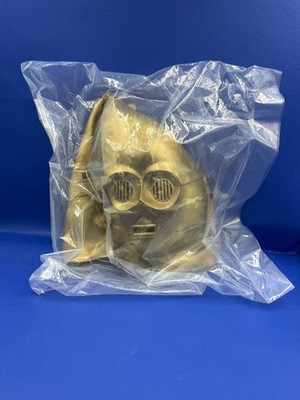 Star Wars C-3PO Don Post / Rubies Mask Latex Full Size Helm 1995 Lucasfilm Ltd