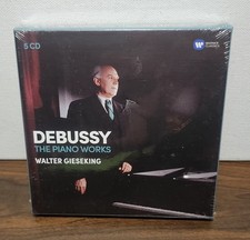 Warner Classics Debussy The Piano Works Walter Gieseking 5CD Box Remastered 2011