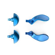 Blue DIY Stainless Back Rear Button Paddles Replacement For PS5 Edge Controller