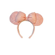 Disney Parks Minnie Mouse Ear Headband Pink