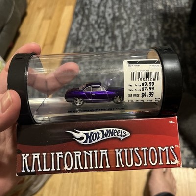 Hot Wheels 2006 VHTF 100% Kalifornia Kustoms Purple VW Karman Ghia Tube