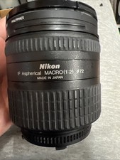 Nikon AF Nikkor 24-85mm 1:2.8-4 D MACRO IF Aspherical lens ... Made in JAPAN...