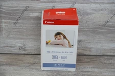 Canon KP-108IN Selphy CP 4x6" Color Ink & Paper Set 108 Sheets 3 Ink Cartridges