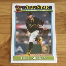 2026 Topps Series 2 1991 Baseball All-Stars - Paul Skenes #91AS-39 - Pirates