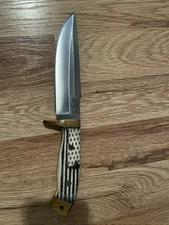 CFK Handmade American Flag Knife With Sheath
