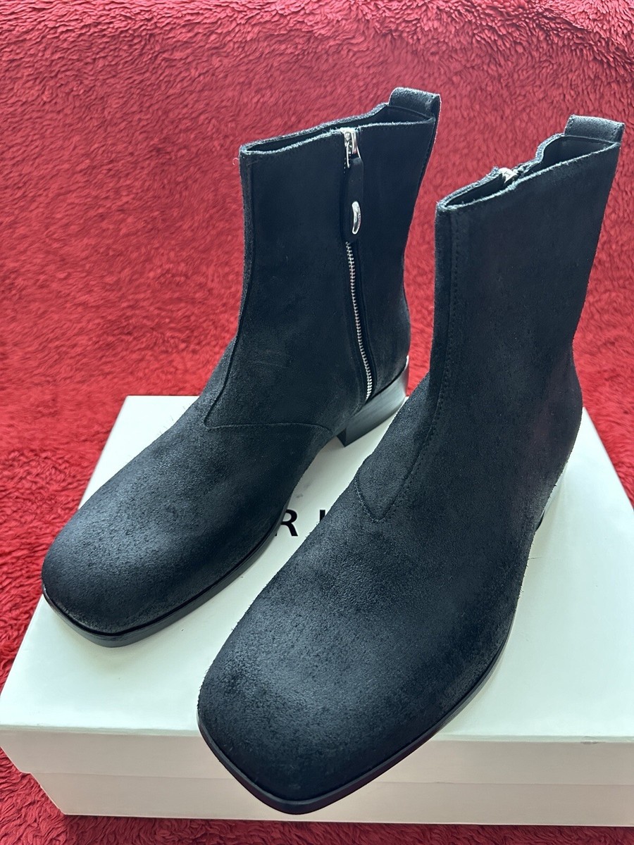 Our Legacy Michaelis Waxy Black Suede Boots UK 10 EU 44 RRP £510