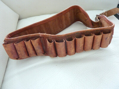 Cartouchière carabine Verney Carron - Cuir - Cartouchières ceinture de