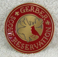 BSA Scout Reservation Belt Buckle Brass