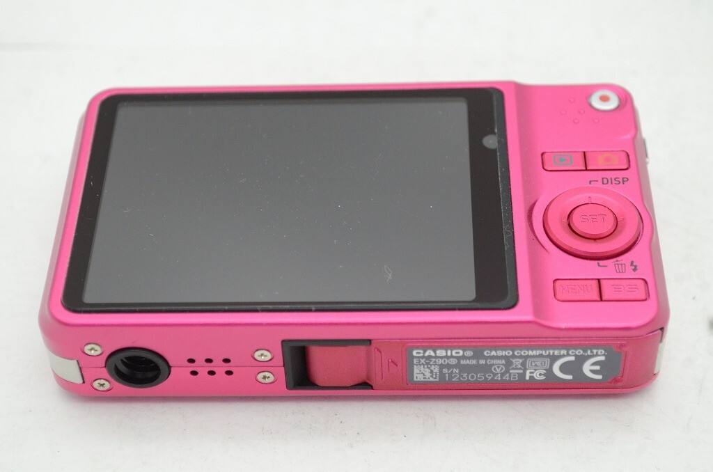 CASIO EXILIM EX-Z90 12.1MP Compact Digital Camera Pink w