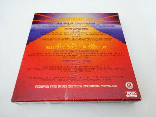 Jerry Garcia Band Bob Weir 1989 Long Island Box Grateful Dead JGB Wasserman 6 CD - Imagen 2 de 12