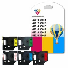Compatible Label Tapes For Dymo D1 Series 12mm x7m LabelManager 160 450 printer