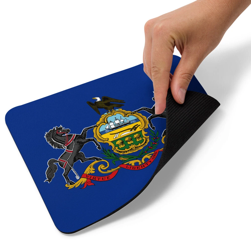Pennsylvania State Celebration Flag Mouse pad
