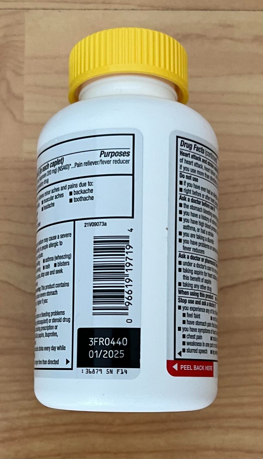 Kirkland Naproxen Sodium 220mg Pain & Fever Reducer 400 Caplets EXP 01/2025 885180047874 eBay