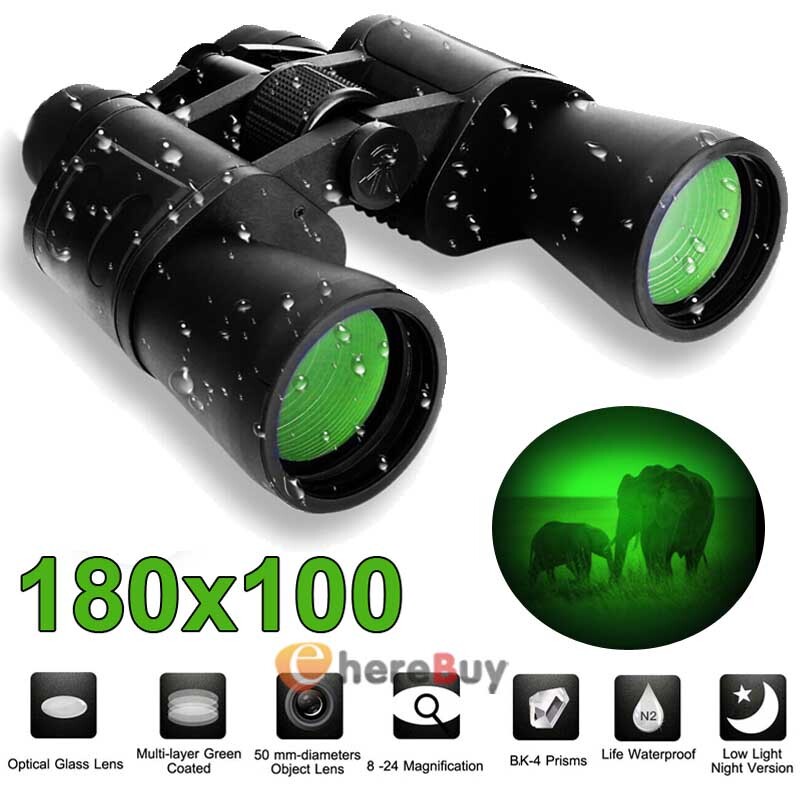 Binoculars 180 X 100 Outdoor Travel Telescope High Power