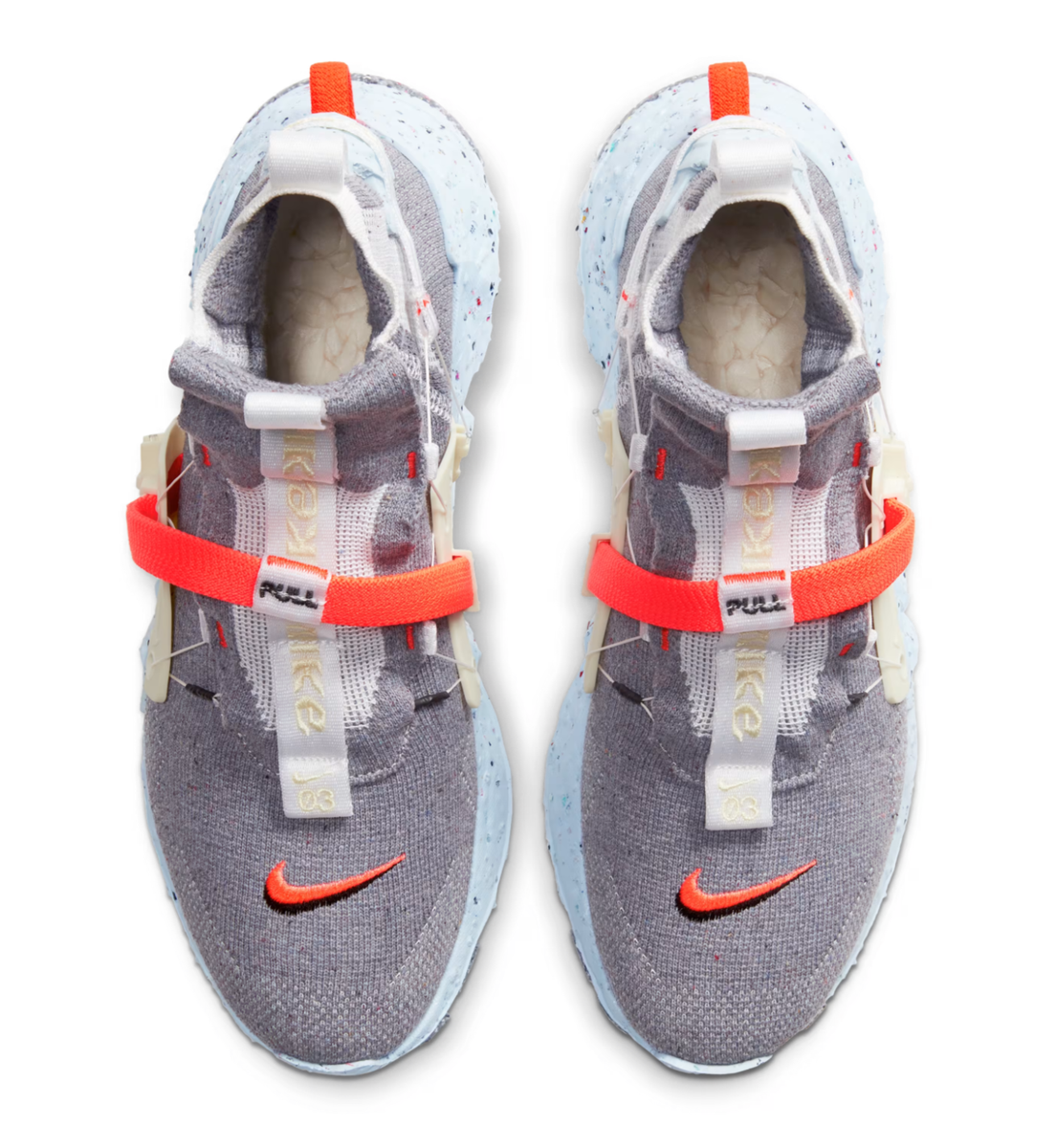 mens nike space hippie 03 vast grey hyper crimson stores