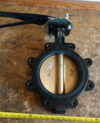 APOLLO 8'' LUG STYLE BUTTERFLY VALVE LD 2000-5 200 PSI MODEL LD 14108BE1