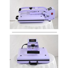 Pressa di calore manuale portatile piatta macchina per timbratura termica sublimazione maglietta DE