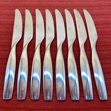 SASAKI AXIS Set of 8 Stainless Glossy Dinner ...