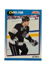 Excellent: Vintage 1991-92 SCORE Darryl Sydor Los Angeles Kings Bilingual Card