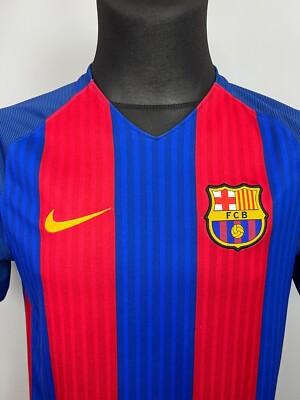 BARCELONA 2016 2017 HOME SHIRT FOOTBALL SOCCER JERSEY NIKE 776850