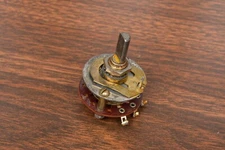 COLLINS S-LINE 312B-4 PARTS: METER SWITCH (WATTMETER POWER FORWARD/REFLECTED)