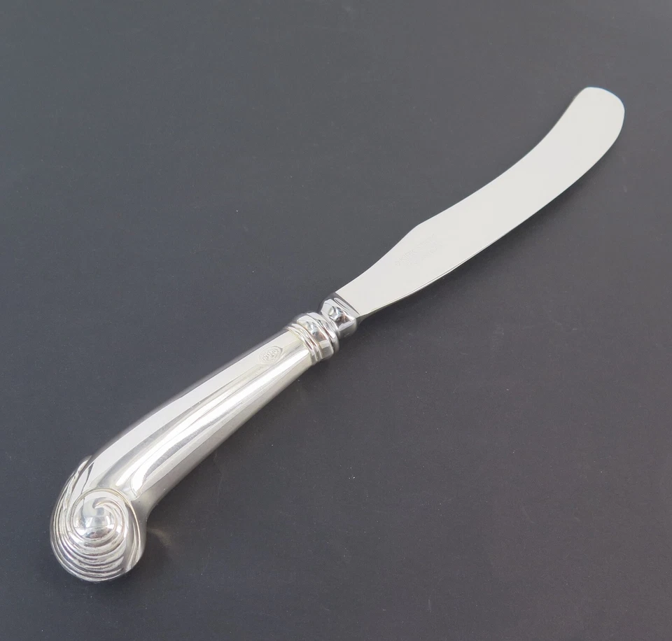 Kirk Stieff Large 'Williamsburg Shell' Place Knife - Image 2 of 4