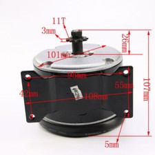 24V 250W Electric Brush Motor for Quad E-bike Scooter Moped Dirt Bike ATV