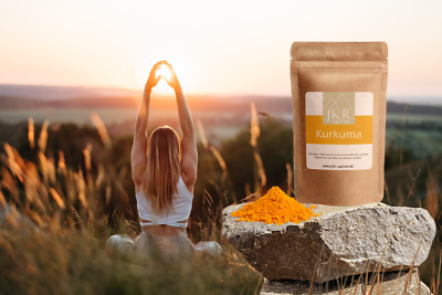 OmVeda Bio Kurkuma Gemahlen – 500g, 900g Oder 1kg – DE-ÖKO-039 – Aus Indien OmVeda Bio Kurkuma Gemahlen – 500g, 900g Oder 1kg – DE-ÖKO-039 – Aus Indien