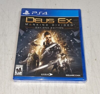 Deus Ex: Mankind Divided Day One Edition (PS4 PlayStation 4) New Ships Free