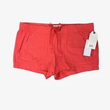 Jolt Shorts Womens Junior 11 Watermelon Pockets Elastic Waist Drawstring Cotton