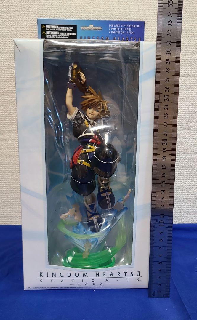 KINGDOM HEARTS II Sora Static Arts Figure Figurine SQUARE ENIX