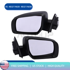 Flat Mirror Set For 2019-2023 Ford Ranger Driver & Passenger Side KB3Z17682B