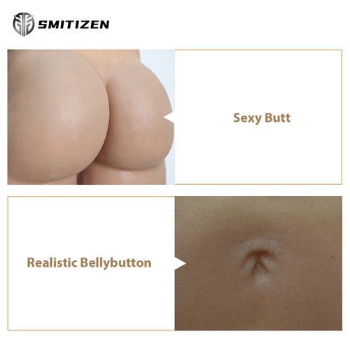 Pantalones de silicona Smitizen para hombre falsos realistas fuertes piernas para utilería cosplay - Imagen 8 de 16