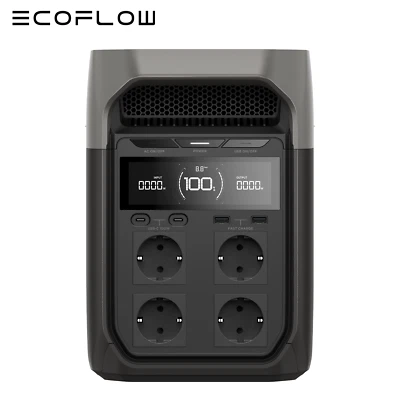 ECOFLOW DELTA 3 Balkonkraftwerk Speicher 10ms USV 1024Wh Tragbare Powerstation