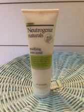 Neutrogena Naturals Purifying Pore Scrub Face Skin SEE Weight 4oz Discontinued