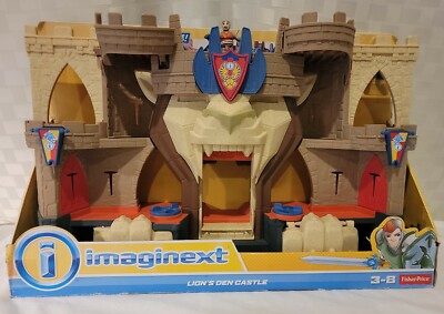 Fisher-Price Imaginext Castle Lion's Den 2014 New in Box