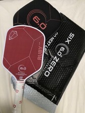 NEW SixZero 6.0 Ruby pickleball paddle