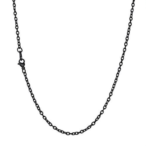 Chaîne Homme/Femme Stfery Acier Inoxydable 50cm - Chaîne Rolo 2.5mm | Bijou Simple Et Intemporel
