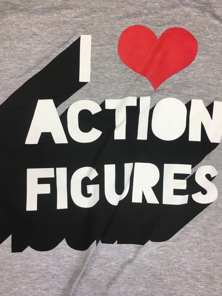 コレクター Figure Collections I 3 Action Figures Love Shirt Small S Action