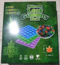 Silicone Leaf Gummy Molds